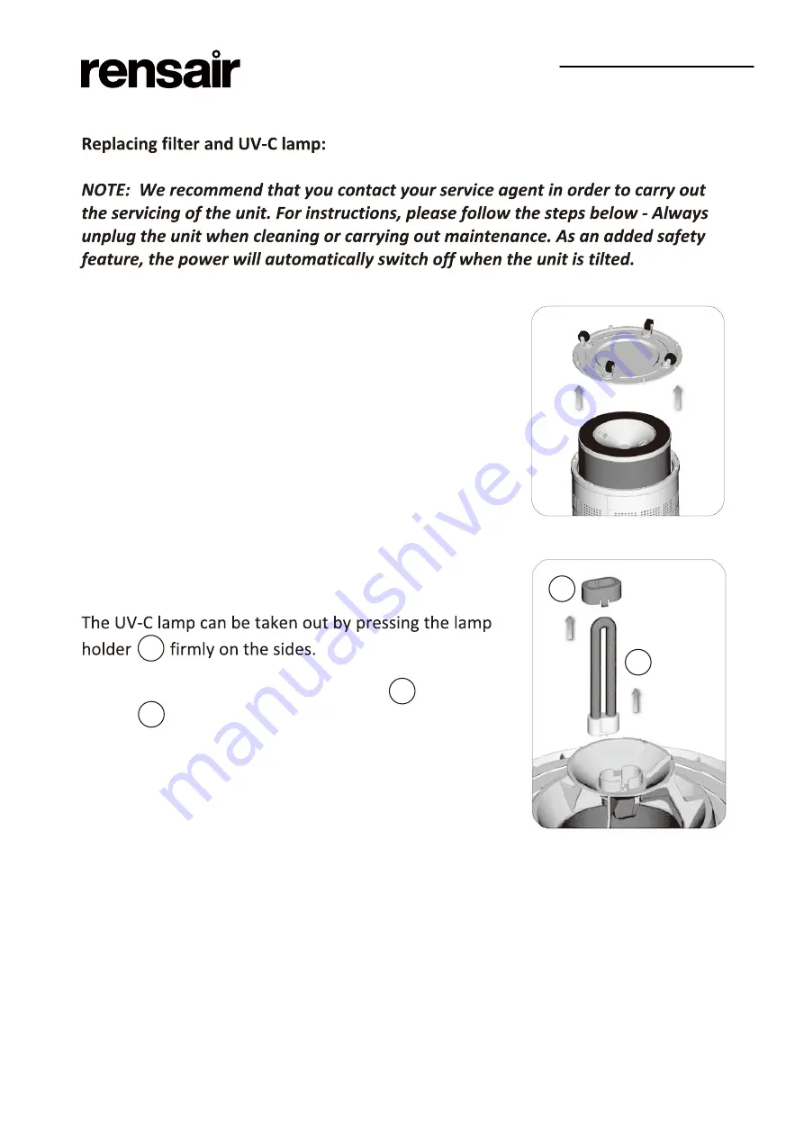 Rensair Q01B Instruction Manual Download Page 7