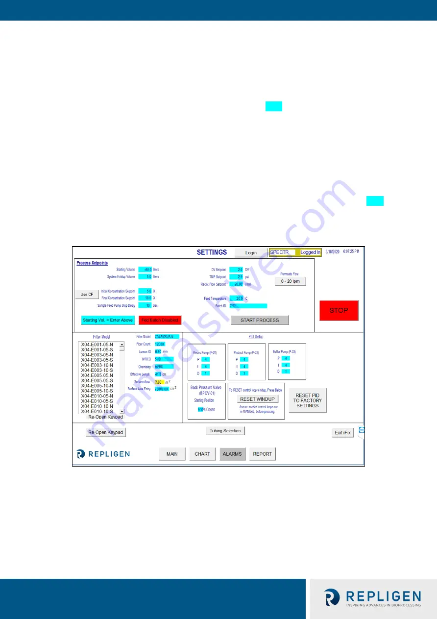 REPLIGEN KrosFlo KPS User Manual Download Page 16