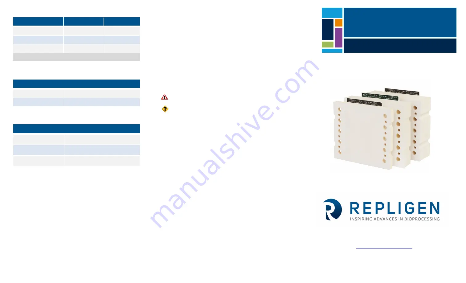 REPLIGEN TangenX SIUS Cassette Скачать руководство пользователя страница 1