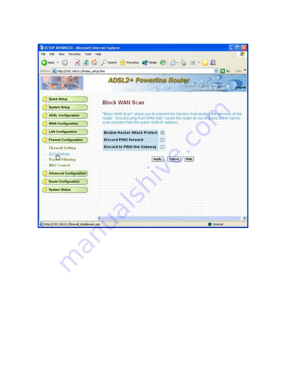 Repotec ADSL2+ Powerline Router User Manual Download Page 35