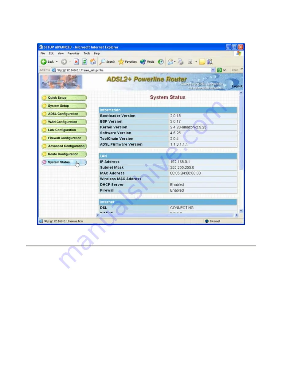 Repotec ADSL2+ Powerline Router User Manual Download Page 46