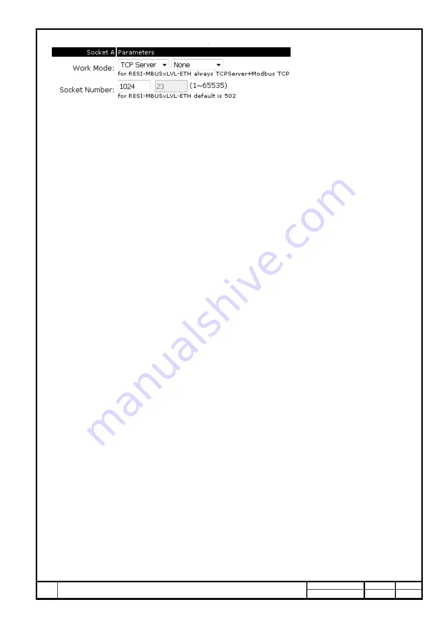 Resi RESI-MBUS LVL-ETH Series Manual Download Page 34