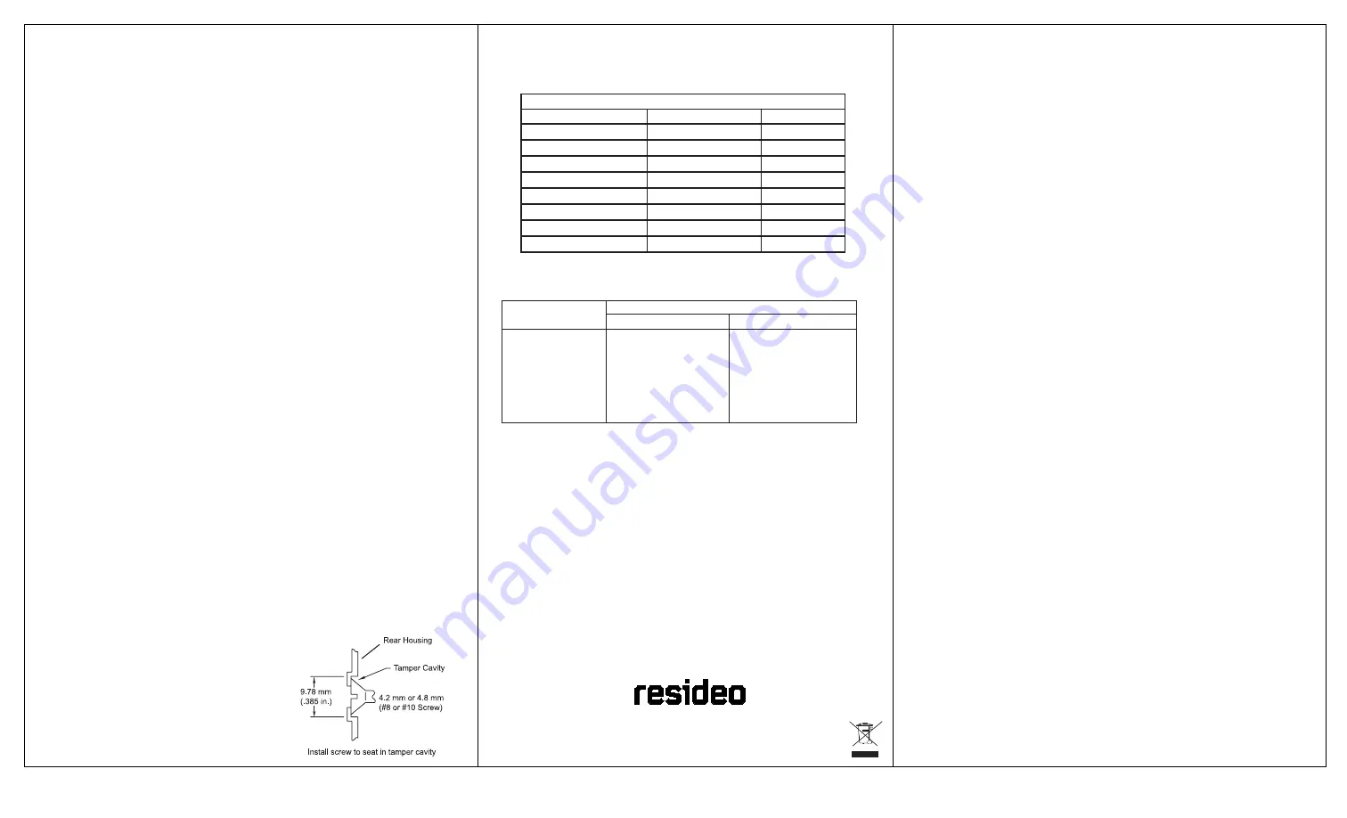 resideo FlexGuard FG-1625R Скачать руководство пользователя страница 2