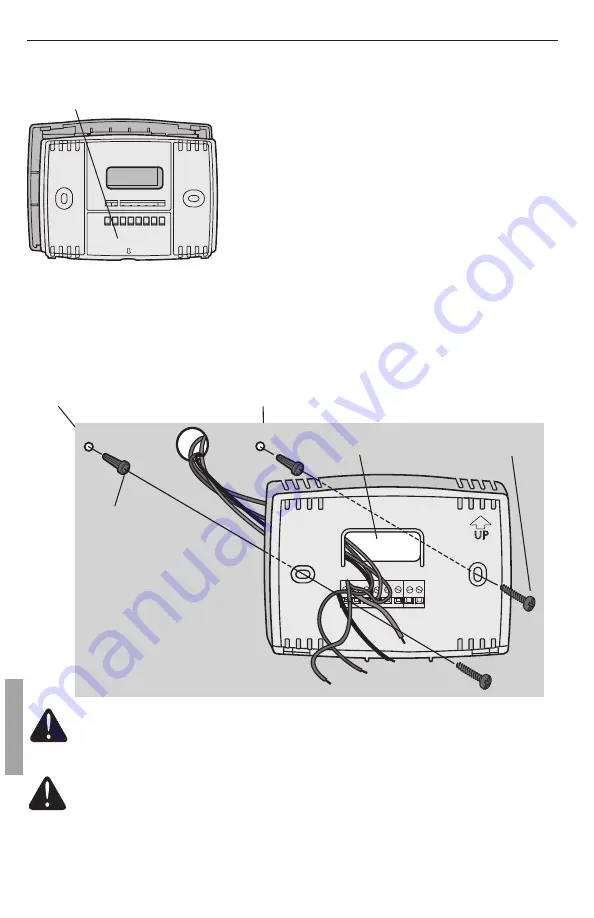 resideo Honeywell Home PRO TH1000DH Series Installation Manual Download Page 10