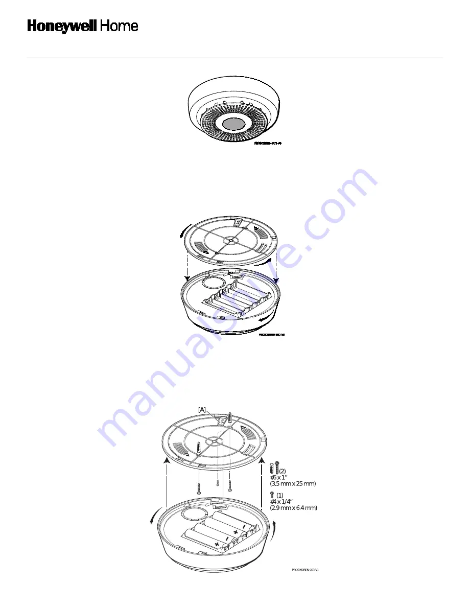 resideo Honeywell Home PROSiXSIREN Скачать руководство пользователя страница 1