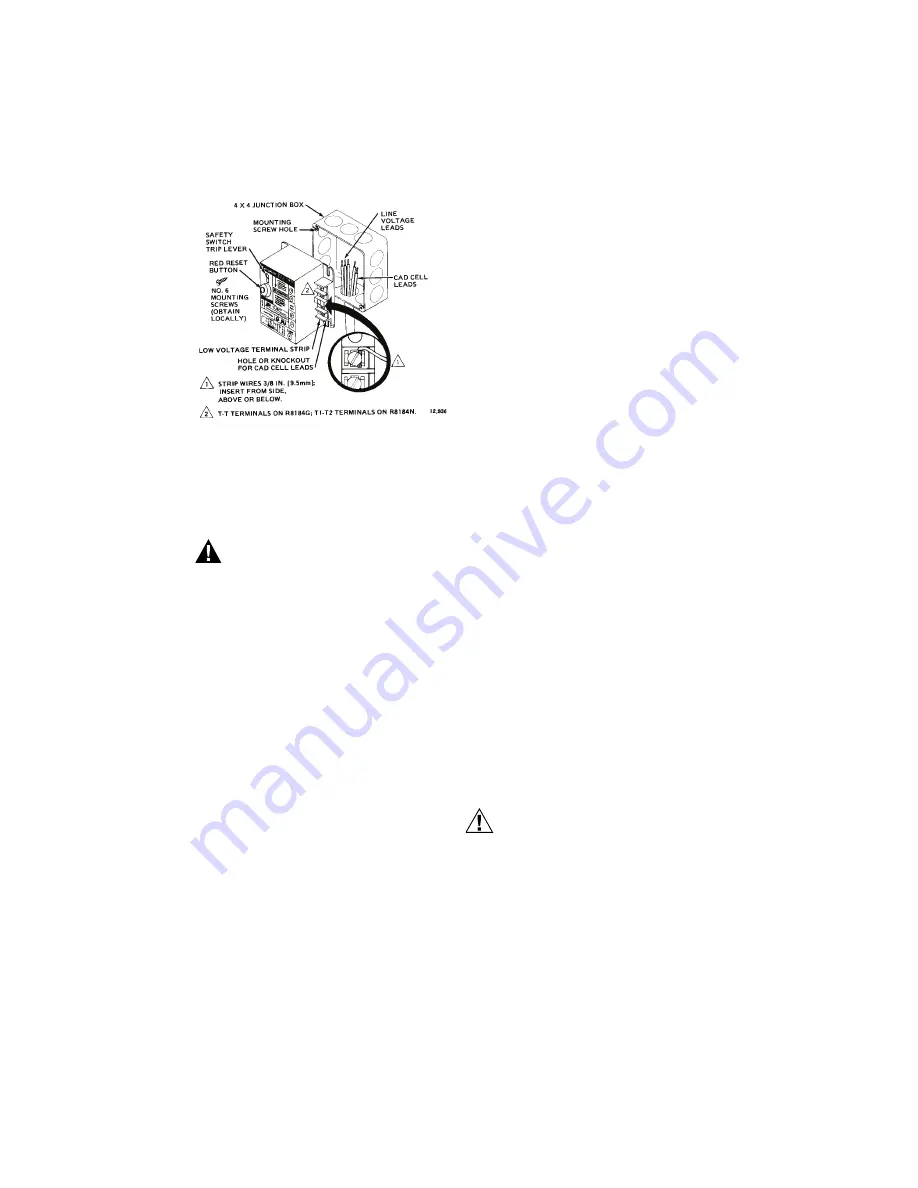 resideo R8184G Installation Instructions Manual Download Page 3