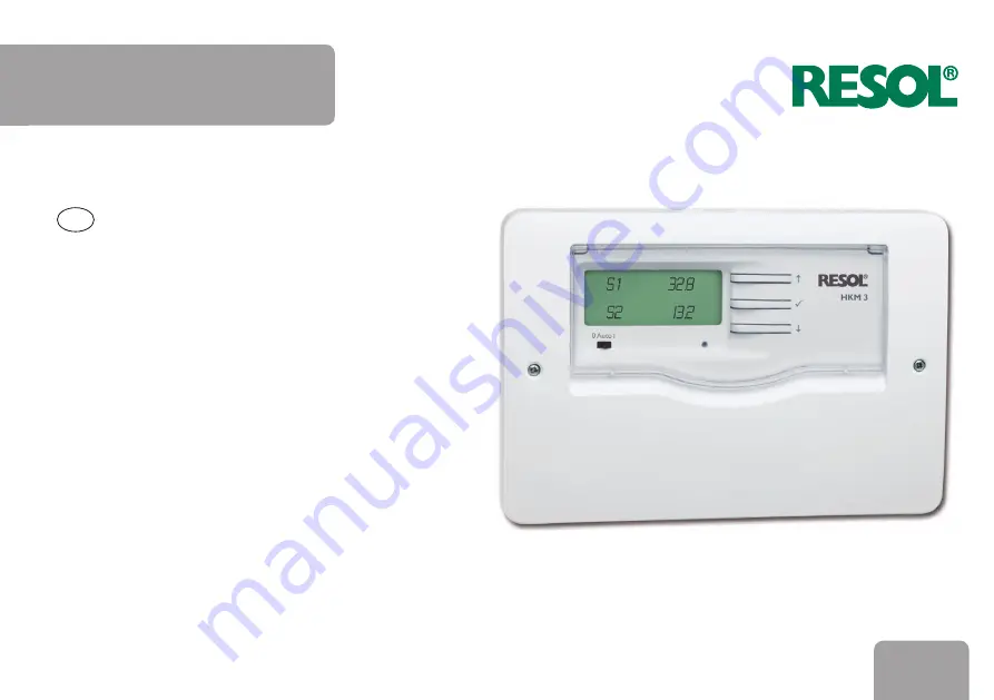 Resol HKM3 Manual Download Page 13