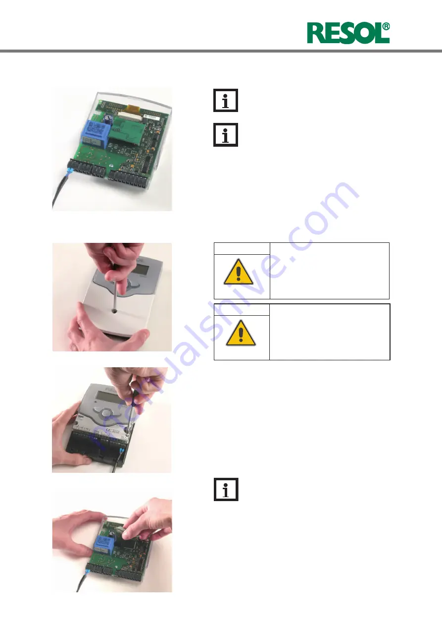 Resol WMZ-G1 Mounting, Connection, Operation Download Page 4