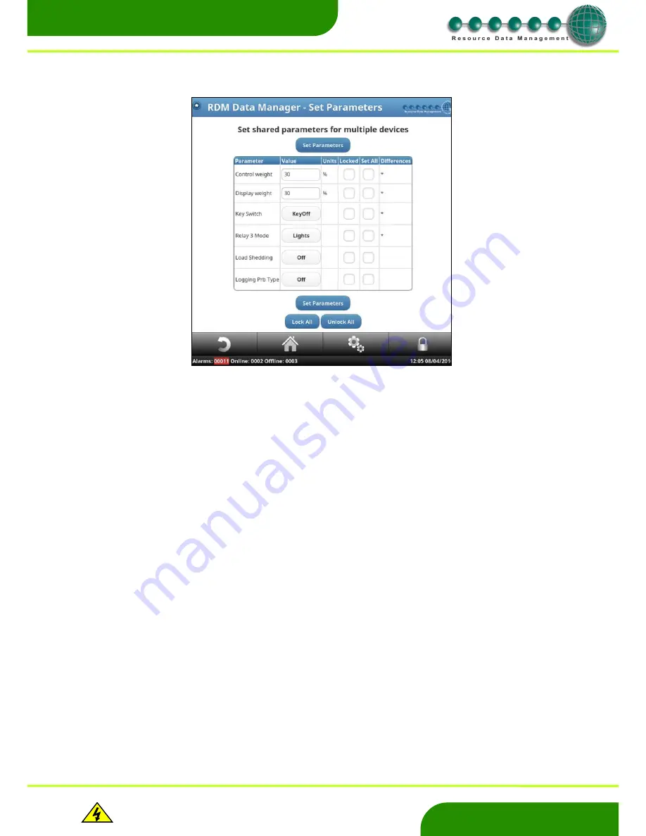 Resource Data Management DMTouch Commissioning & Service Manual Download Page 21