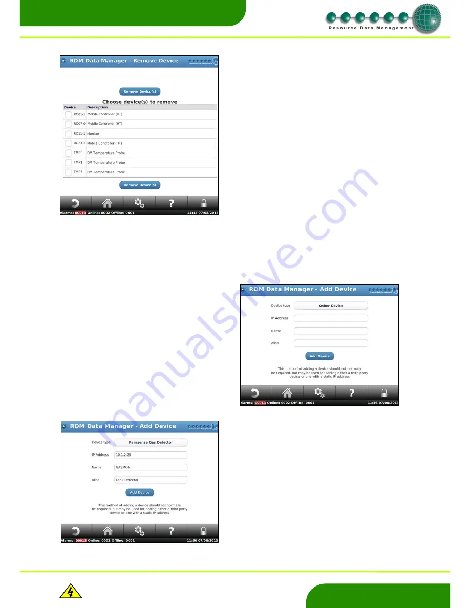 Resource Data Management DMTouch Commissioning & Service Manual Download Page 26