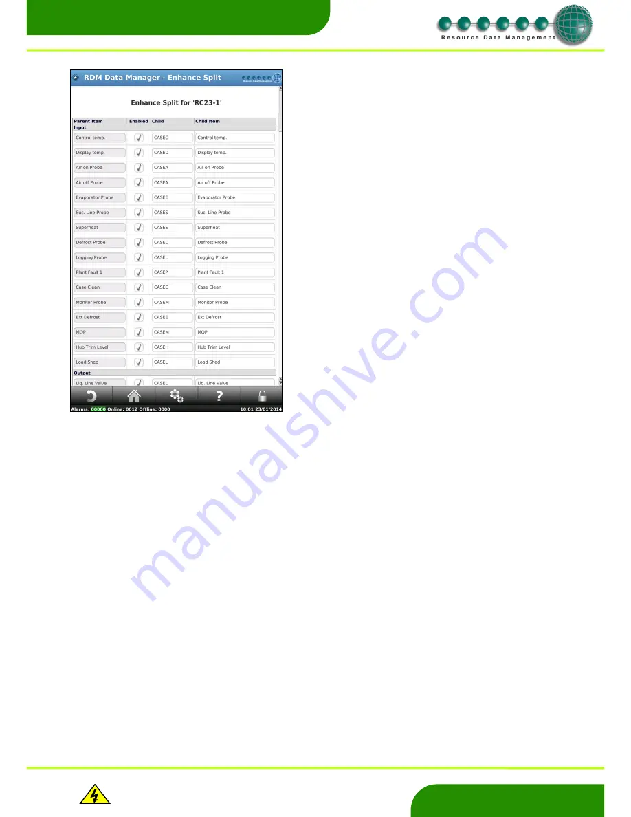 Resource Data Management DMTouch Commissioning & Service Manual Download Page 33