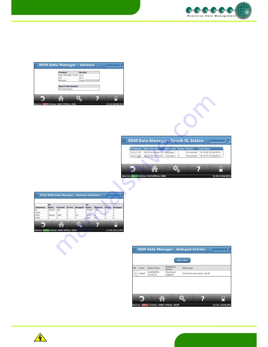 Resource Data Management DMTouch Скачать руководство пользователя страница 56