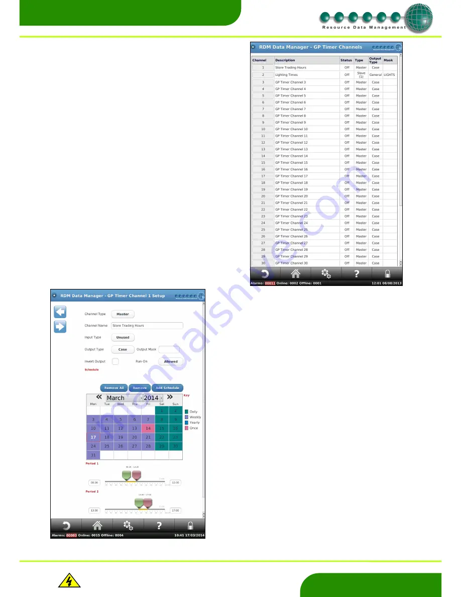 Resource Data Management DMTouch Commissioning & Service Manual Download Page 63