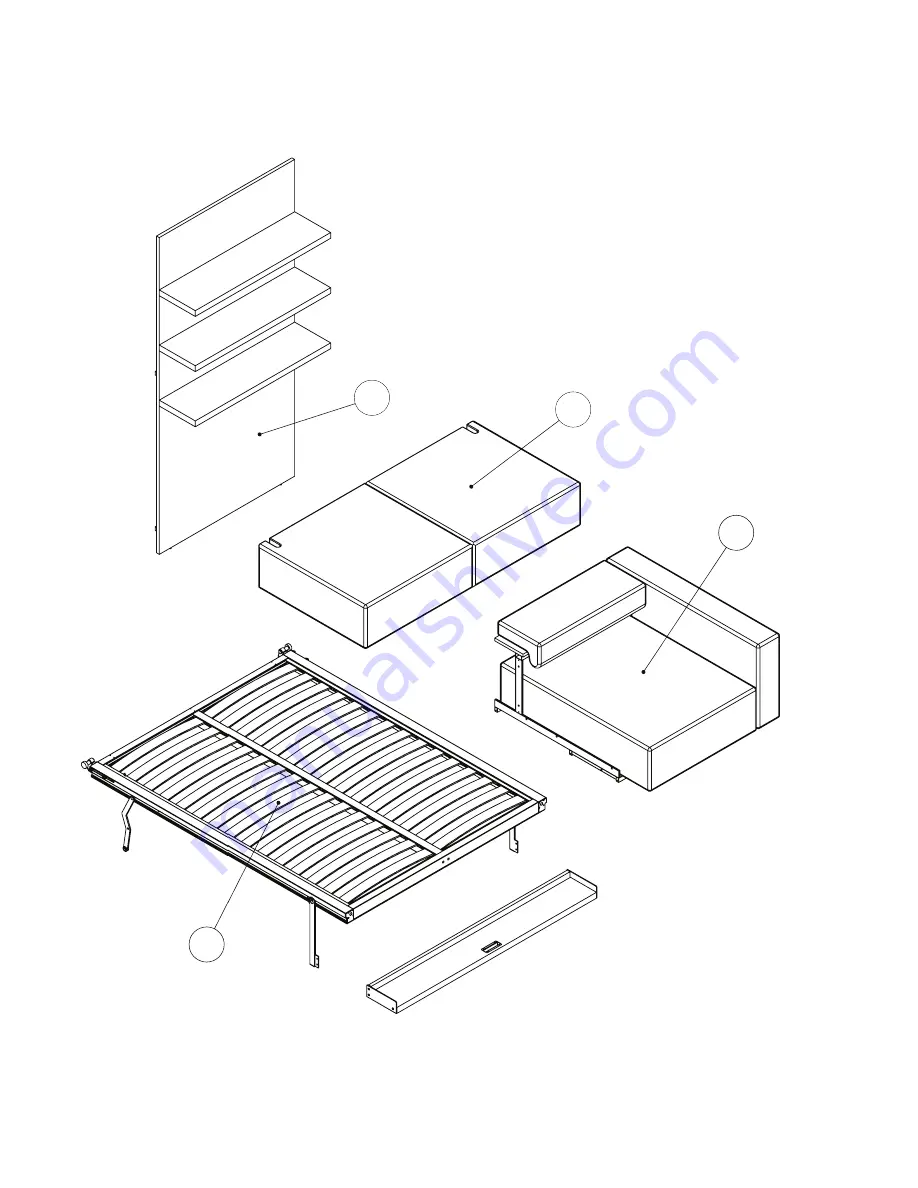 Resource Swing With Chaise Assembly Instructions Manual Download Page 5