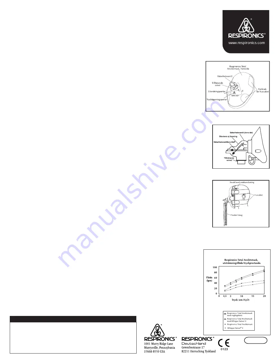 Respironics 302433 Скачать руководство пользователя страница 11