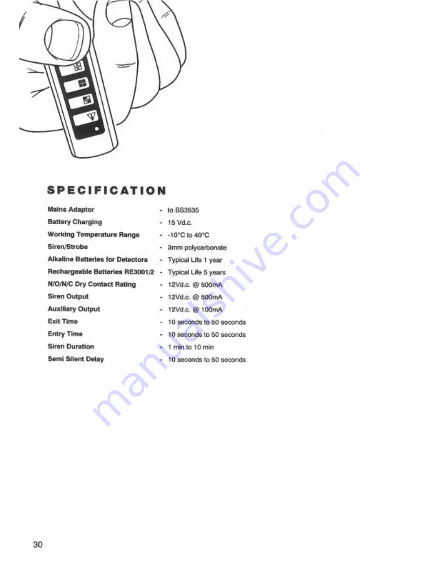 Response Electronics RE 3000 Скачать руководство пользователя страница 33