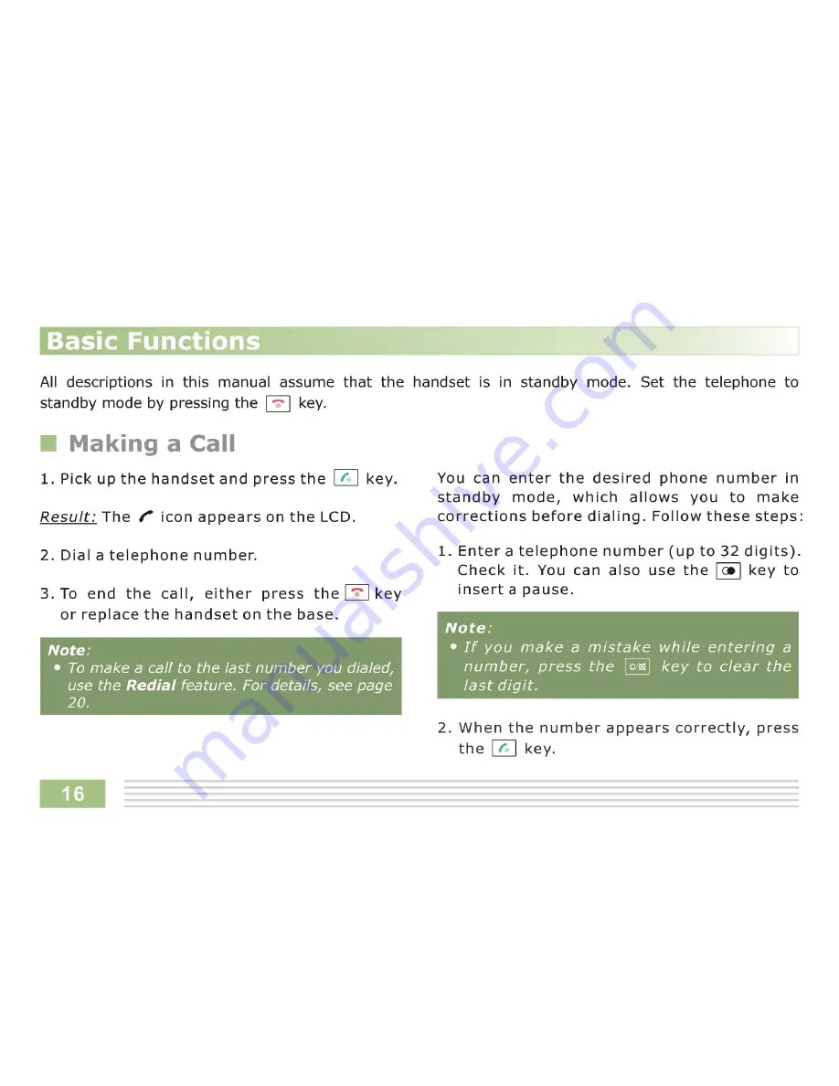 Response CL3622BHSC User Manual Download Page 20