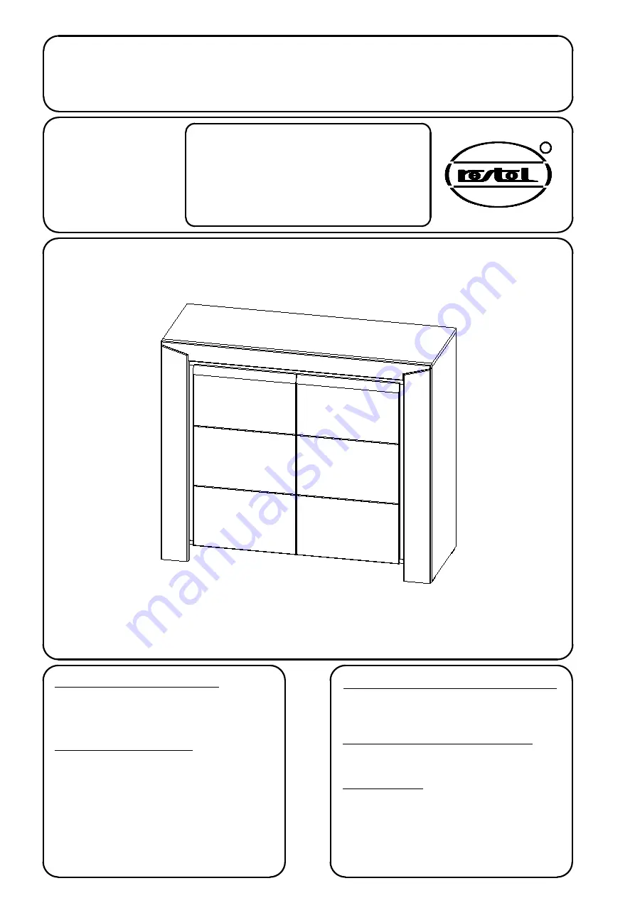 Restol Sirocco SIK-2 Fitting-Up Instruction Download Page 1