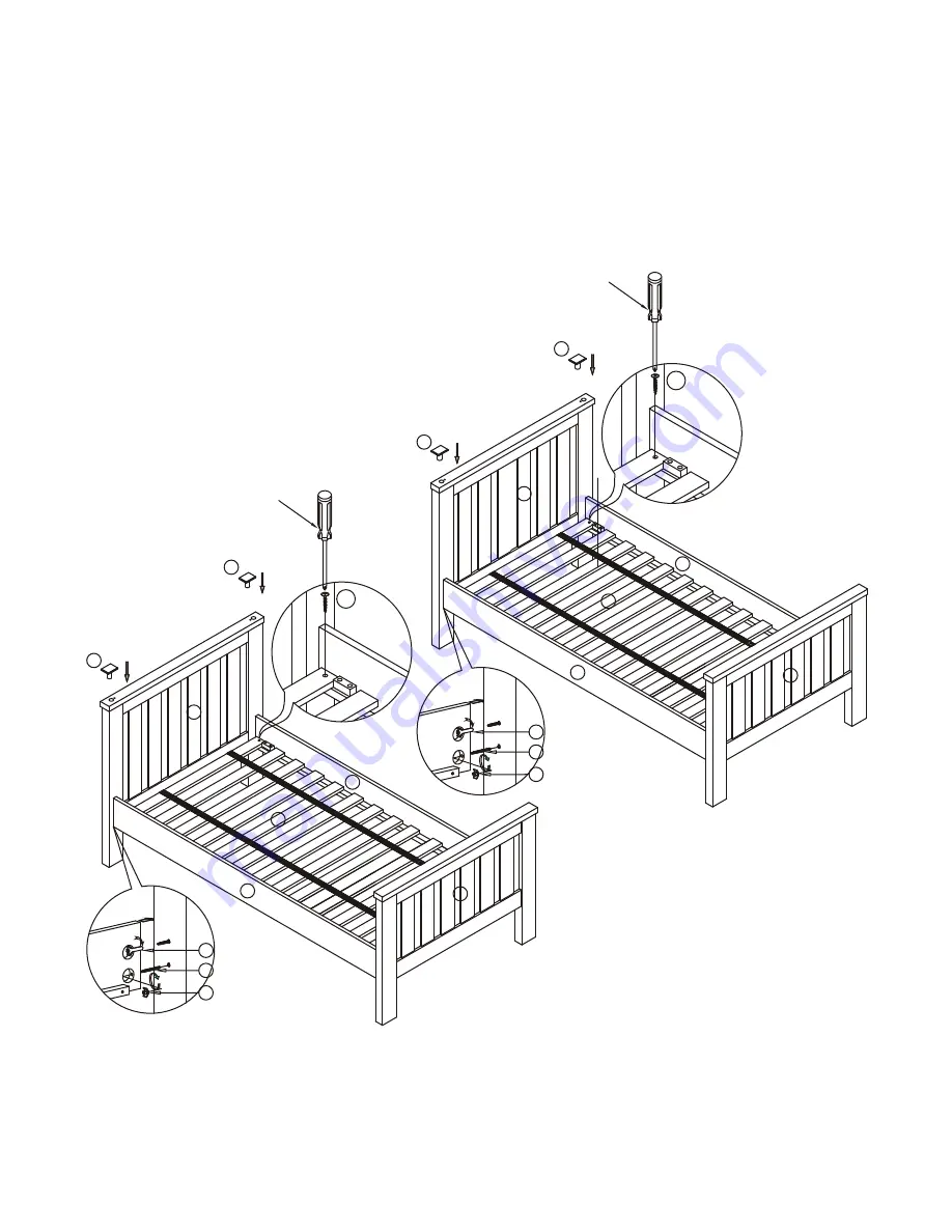 Restoration Hardware 101607 Assembly Instructions Manual Download Page 13