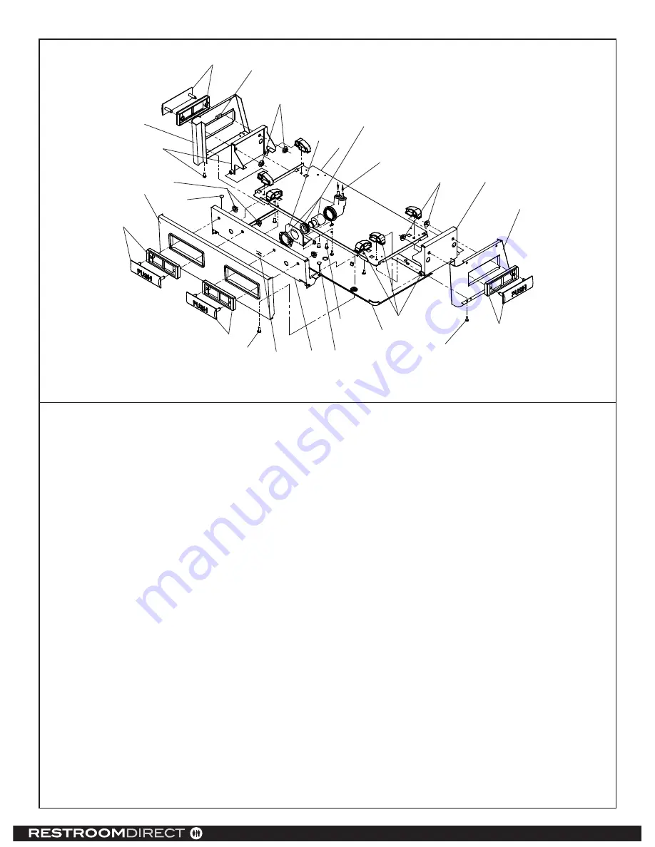 Restroomdirect Halsey Taylor Hydroboost HTHB-HACG8SS-NF Owner'S Manual Download Page 5