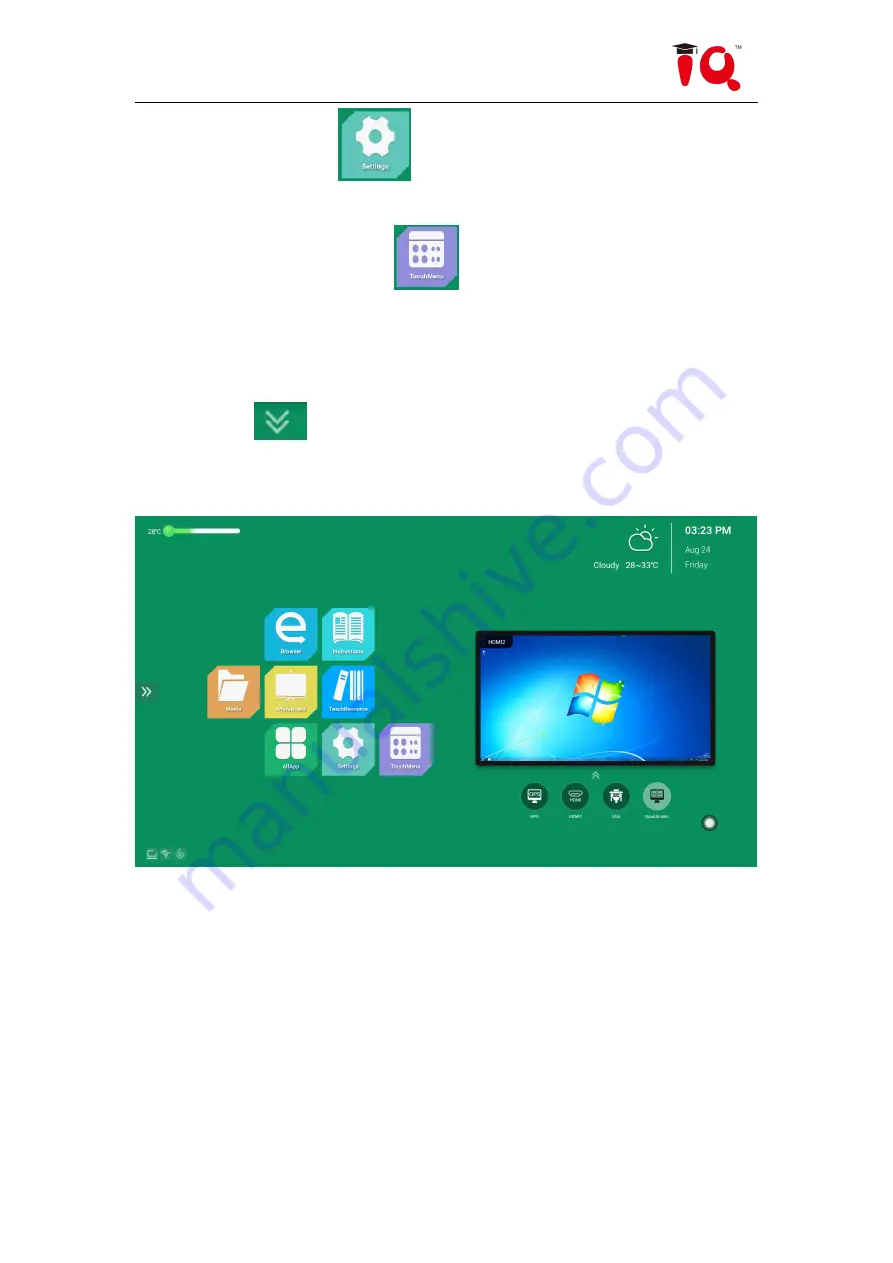 Returnstar Interactive Tech IQTouch L Series User Manual Download Page 6