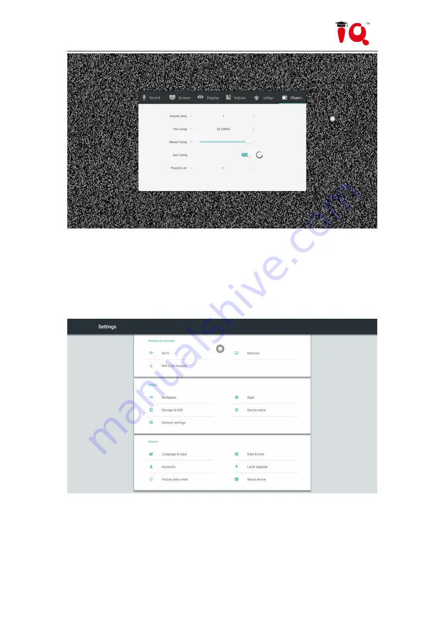 Returnstar Interactive Tech IQTouch L Series User Manual Download Page 18