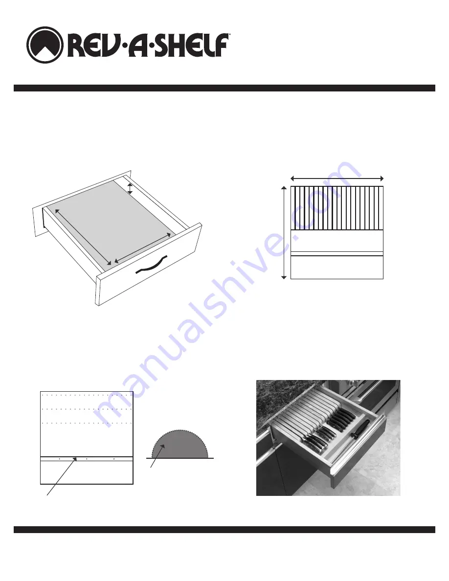 Rev-A-Shelf 4WKB-1 Скачать руководство пользователя страница 1