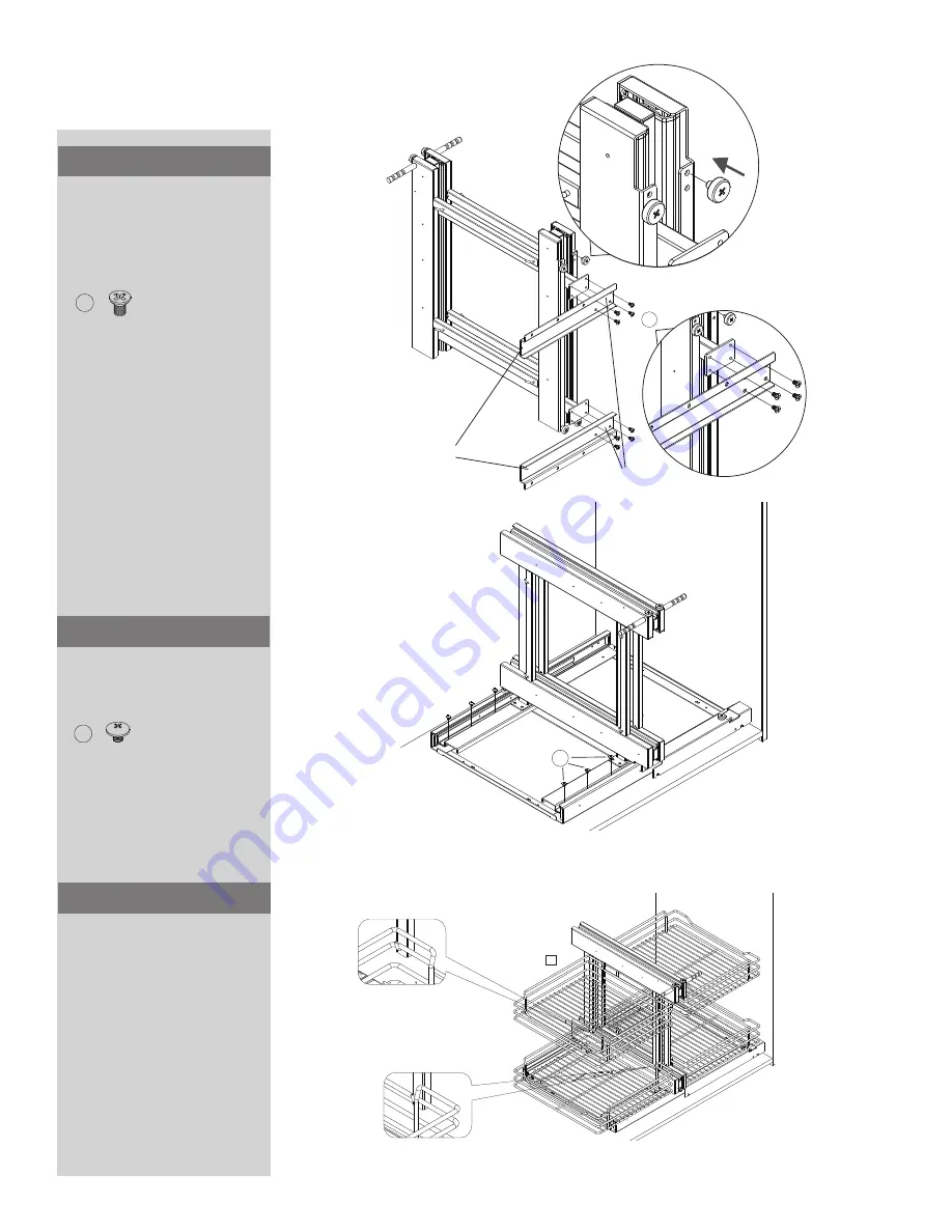 Rev-A-Shelf 53PSP-15SC-FOG Installation Instructions Manual Download Page 9