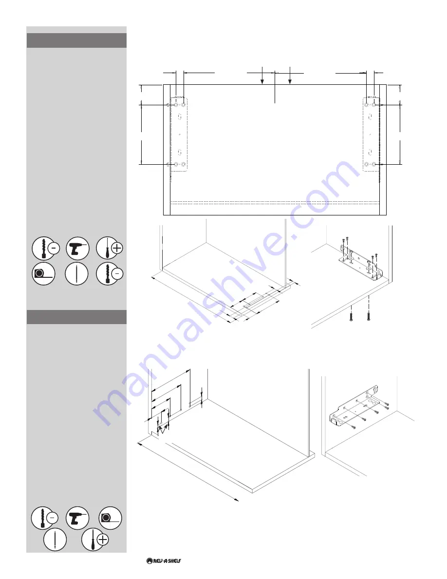 Rev-A-Shelf 5PD Series Installation Instructions Manual Download Page 2