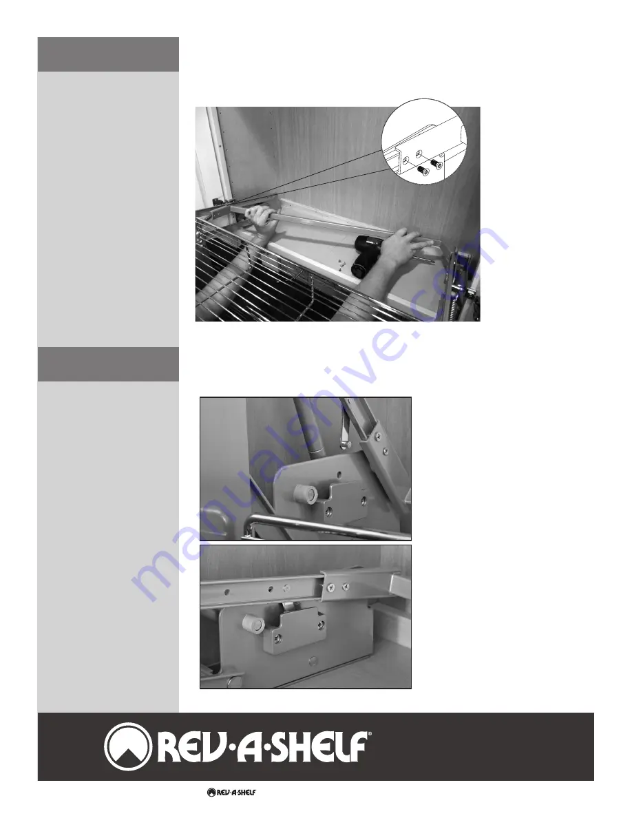 Rev-A-Shelf 5PD Series Installation Instructions Manual Download Page 8