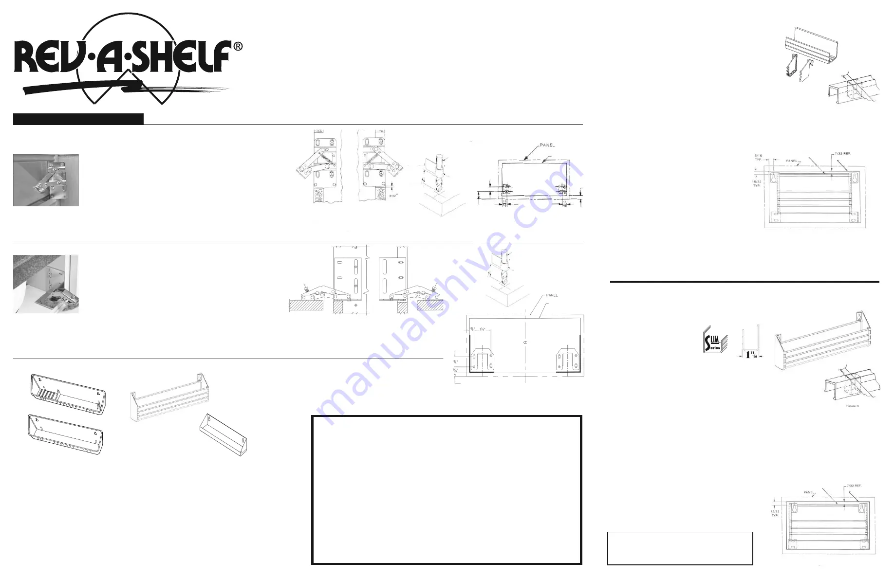 Rev-A-Shelf RV657211 Скачать руководство пользователя страница 3