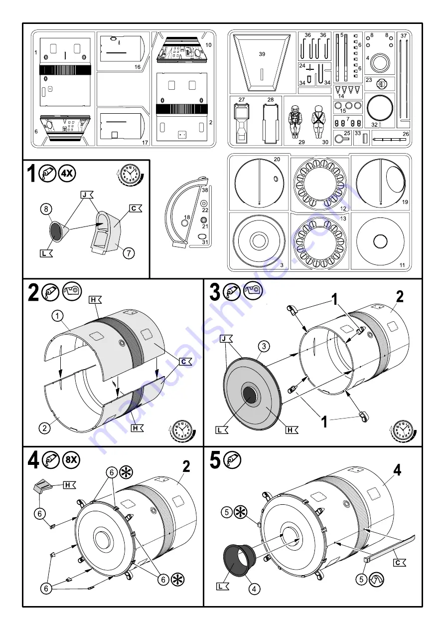 REVELL 00024 Manual Download Page 5