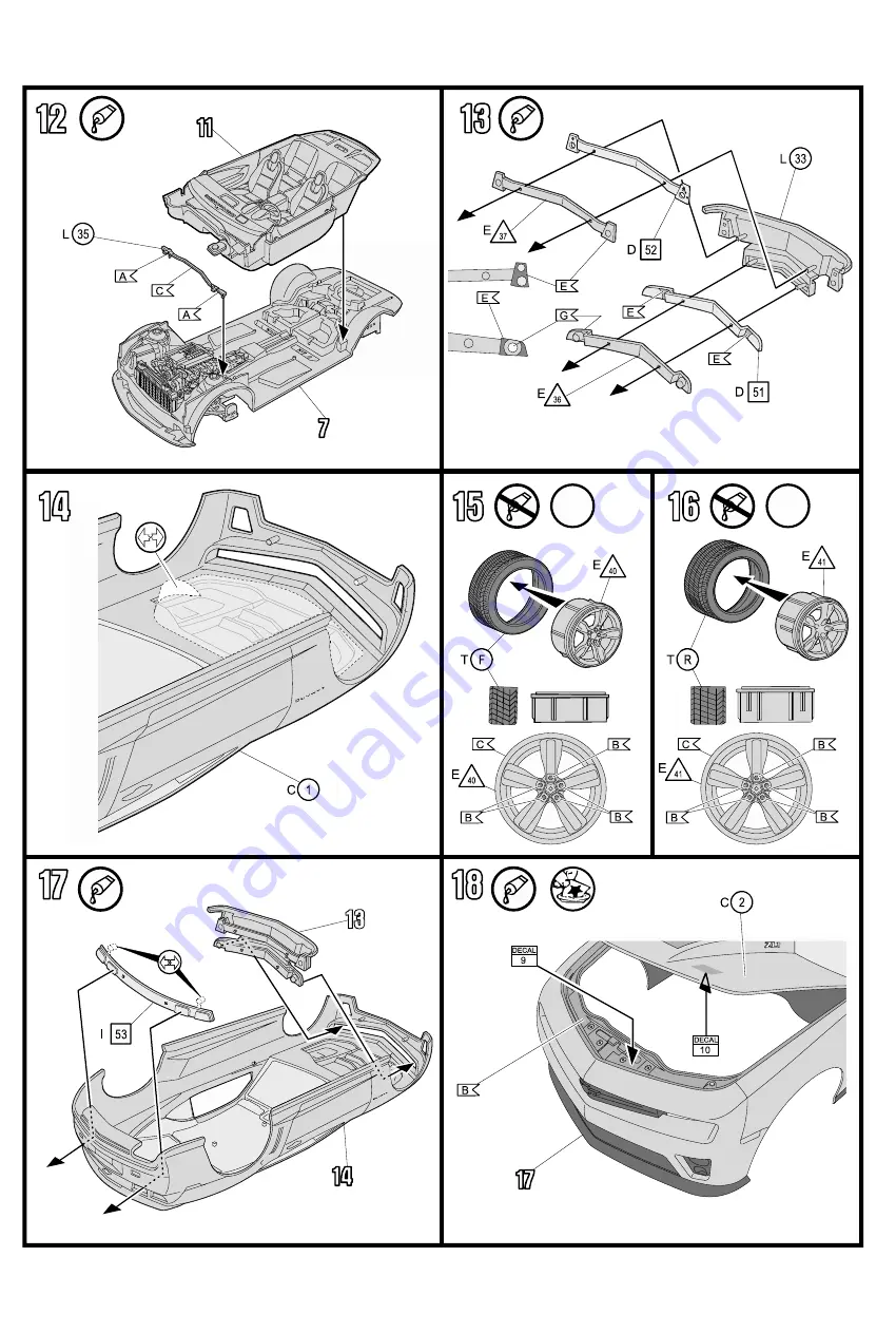 REVELL 07059 Manual Download Page 8