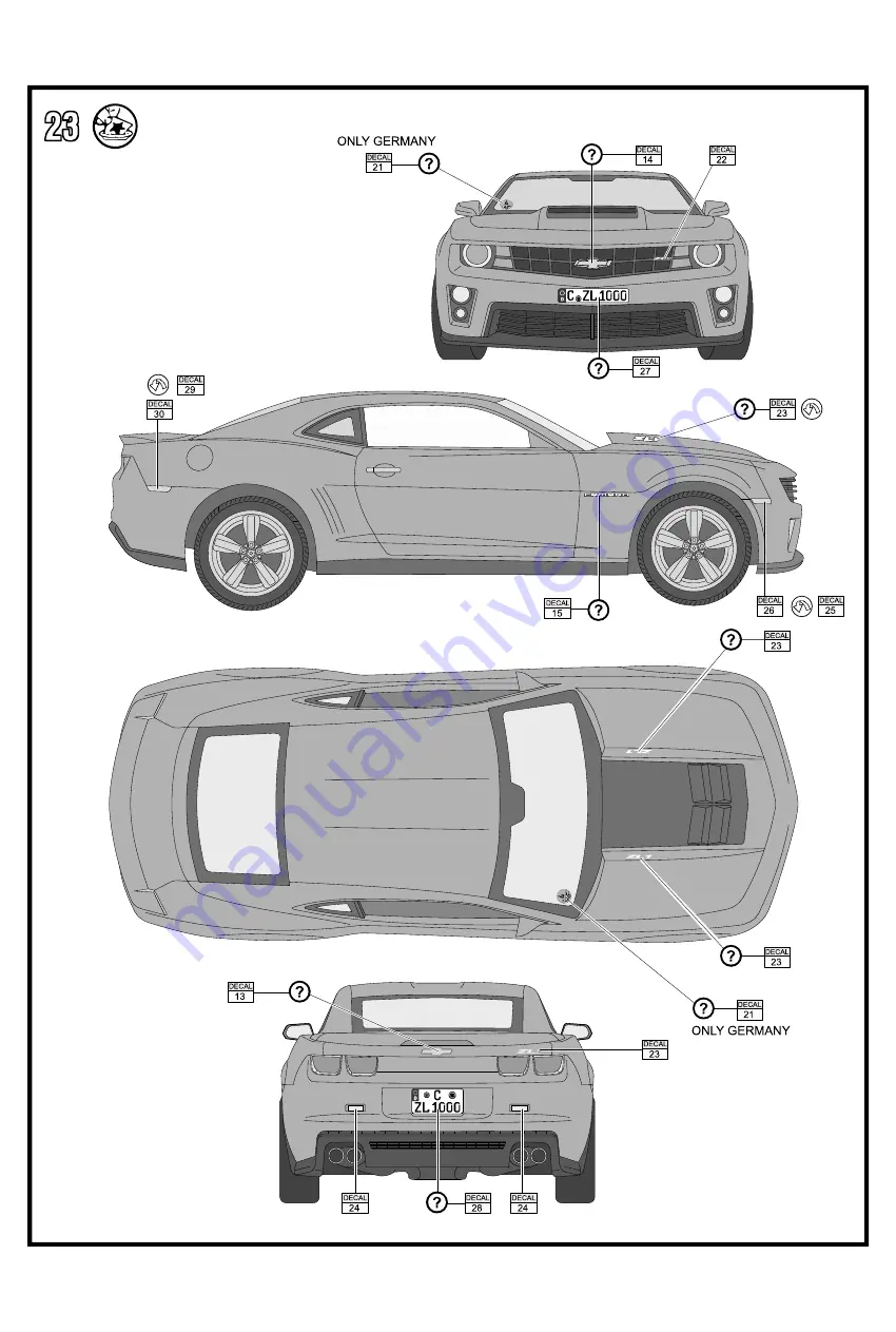 REVELL 07059 Manual Download Page 10