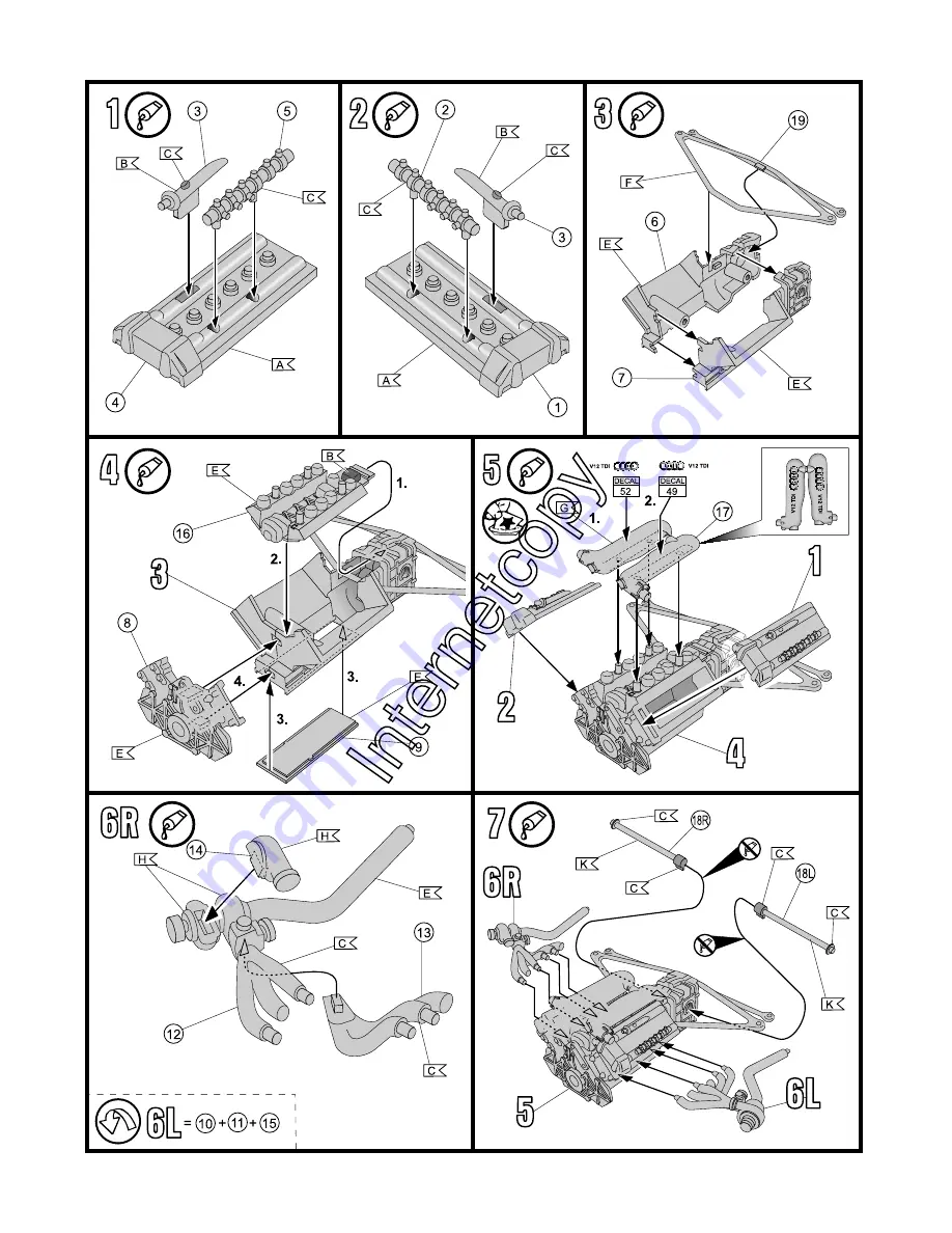 REVELL 07248 Assembly Manual Download Page 6