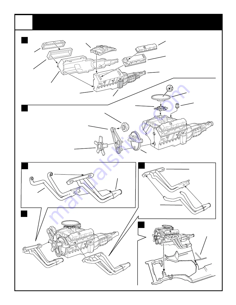 REVELL 1970 Baldwin Motion Chevelle Скачать руководство пользователя страница 2