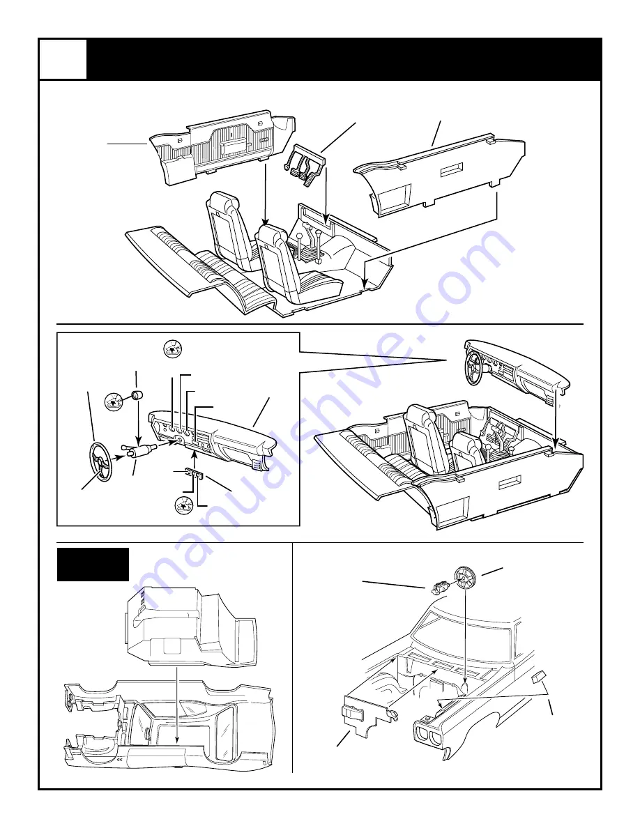 REVELL 1970 Baldwin Motion Chevelle Скачать руководство пользователя страница 5