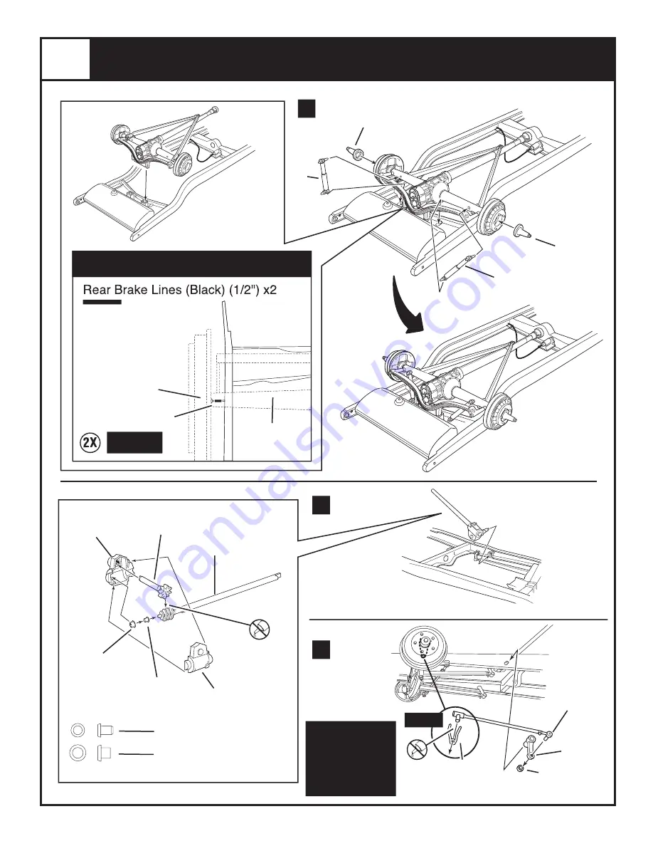 REVELL '32 FORD HIGHBOY HOT ROD Assembly Manual Download Page 11