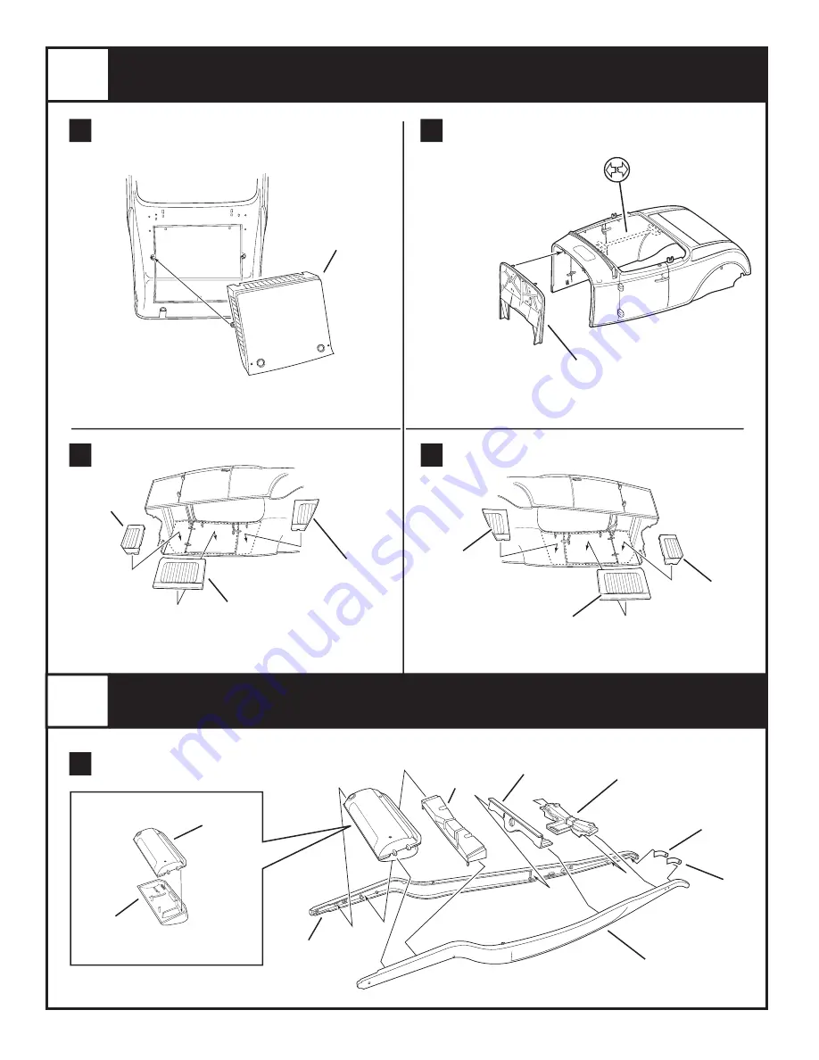 REVELL '32 FORD HIGHBOY HOT ROD Assembly Manual Download Page 25