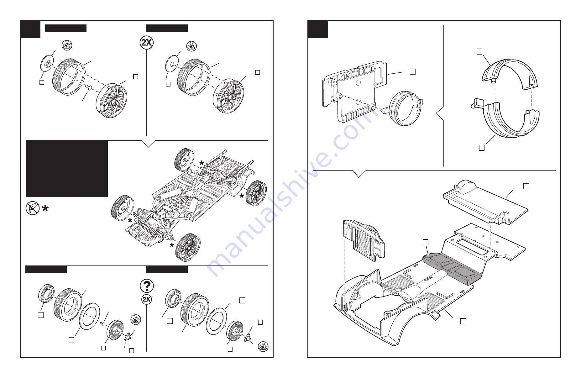 REVELL 58 CHEVY IMPALA 2 'N 1 Manual Download Page 9