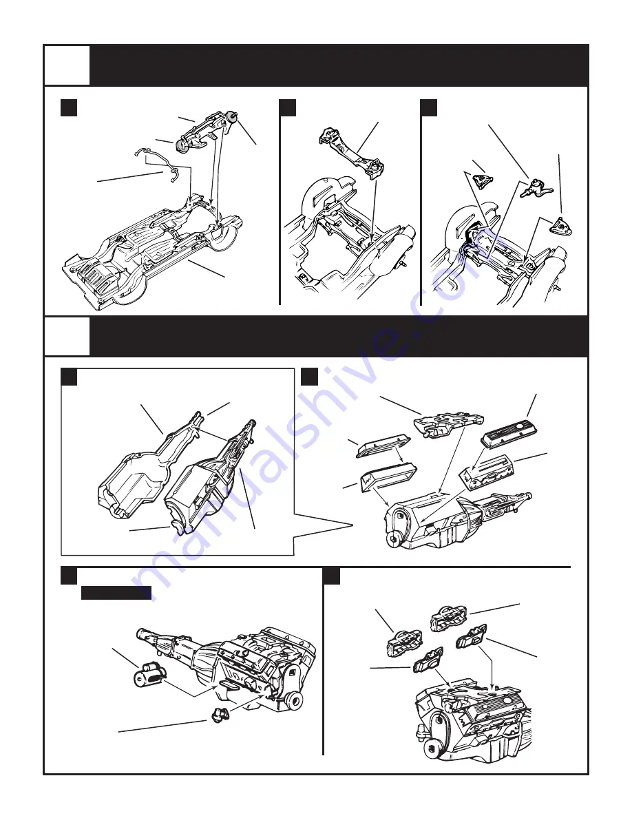 REVELL '69 Camaro Z/28 Assembly Manual Download Page 2