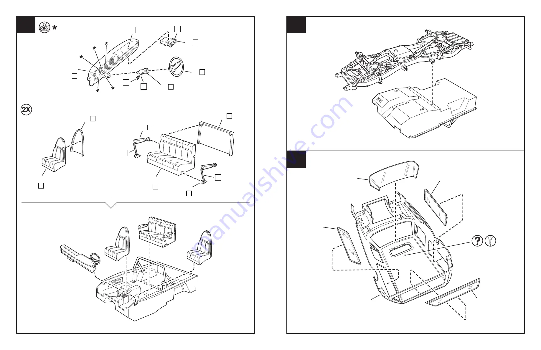 REVELL 80 DODGE RAMCHARGER Скачать руководство пользователя страница 6