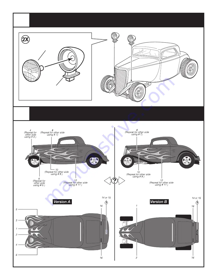 REVELL 85-1943 Assembly Instructions Download Page 4