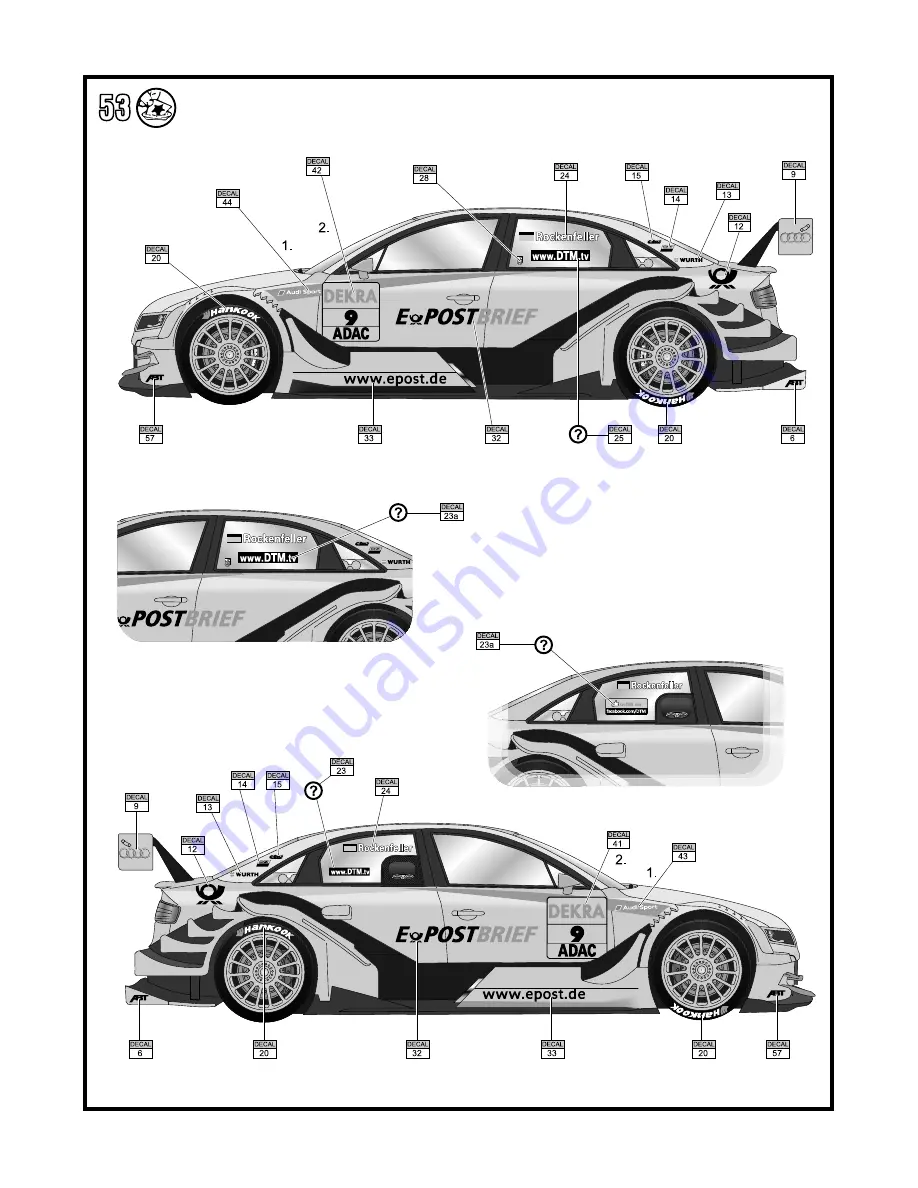 REVELL Audi A4 DTM 2011 Скачать руководство пользователя страница 15