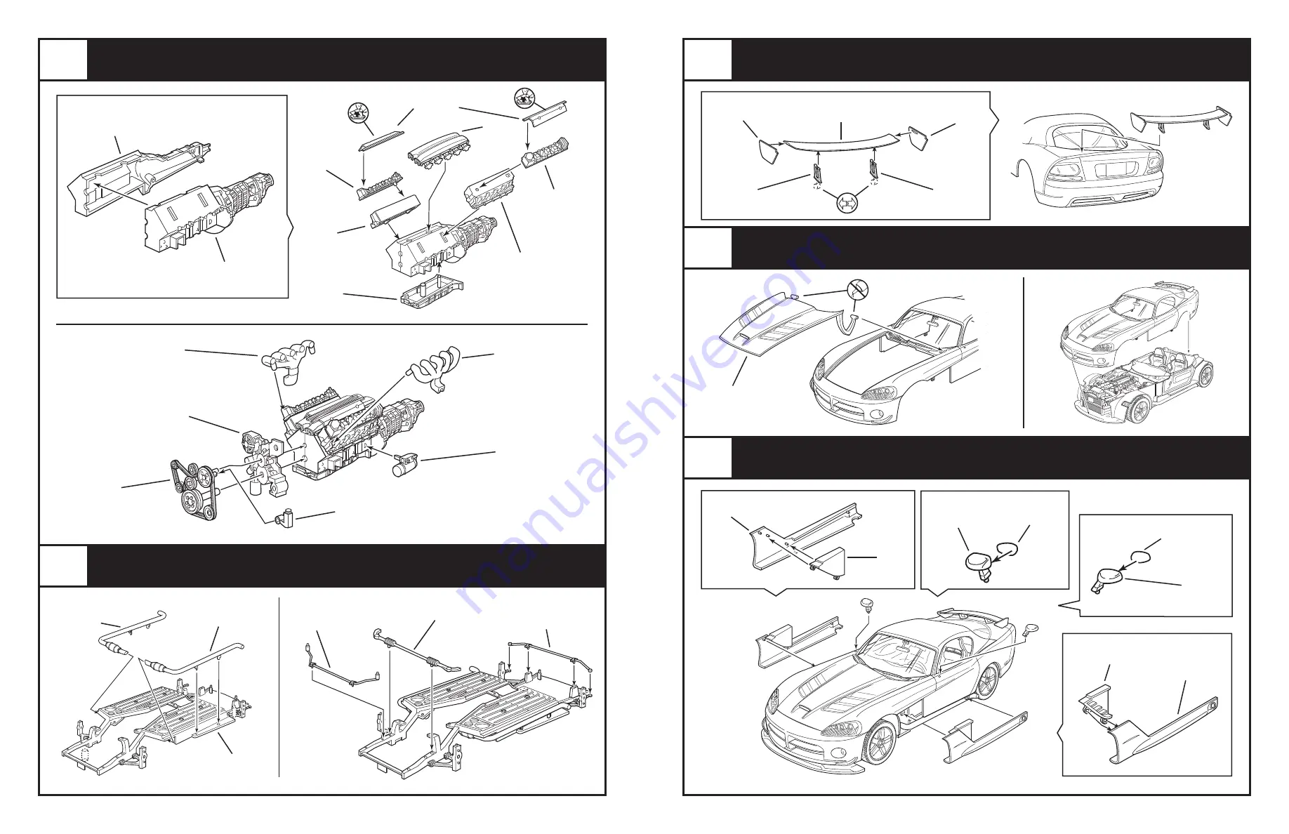 REVELL Dodge Viper SRT10 ACR Manual Download Page 2