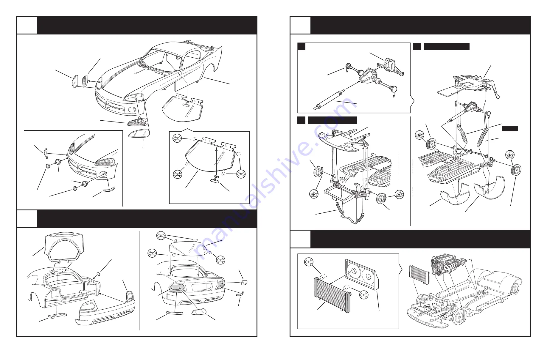 REVELL Dodge Viper SRT10 ACR Manual Download Page 3