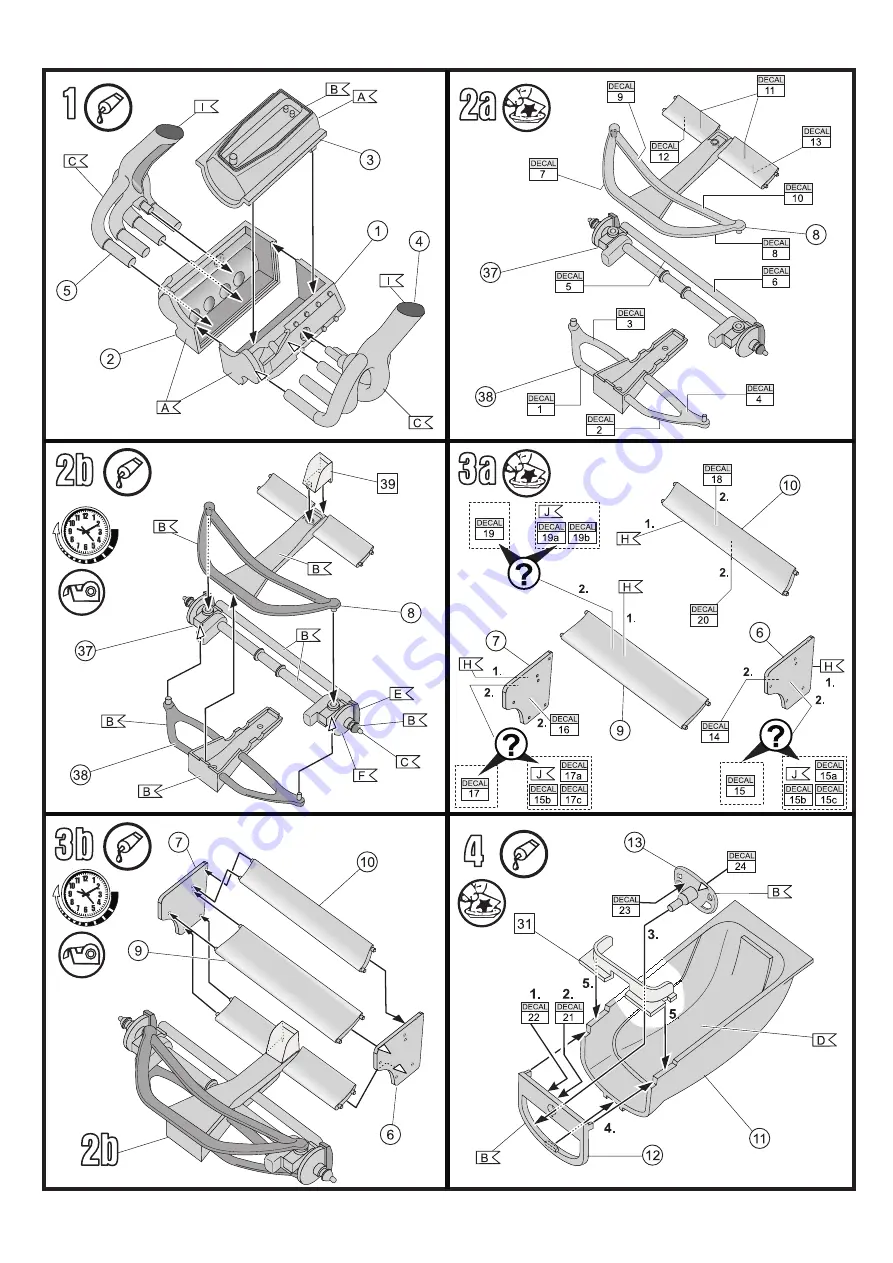 REVELL DREMEL Grand-Prix Model Assembly Manual Download Page 6