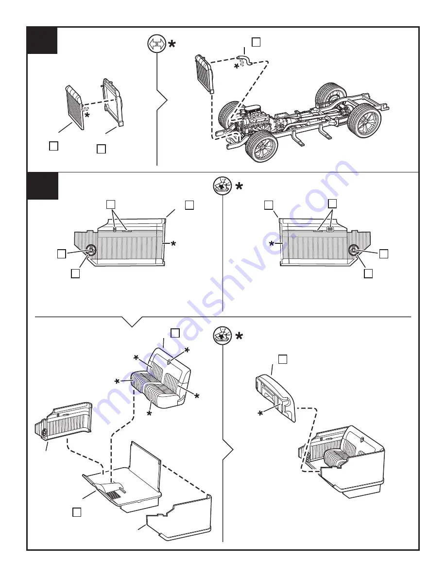 REVELL Foose FORD FD-100 PICKUP Manual Download Page 8