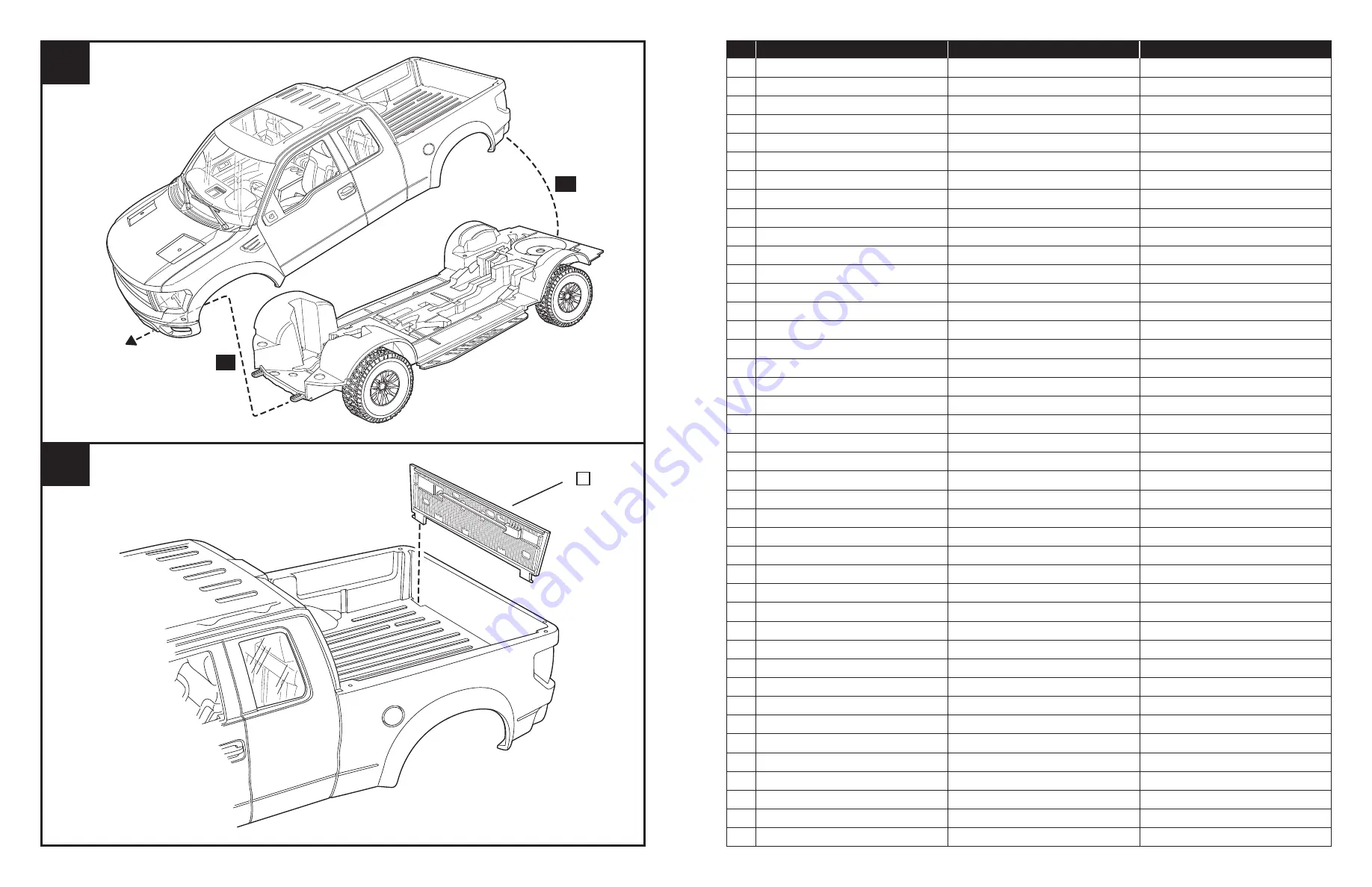 REVELL FORD F-150 SVT RAPTOR Manual Download Page 10