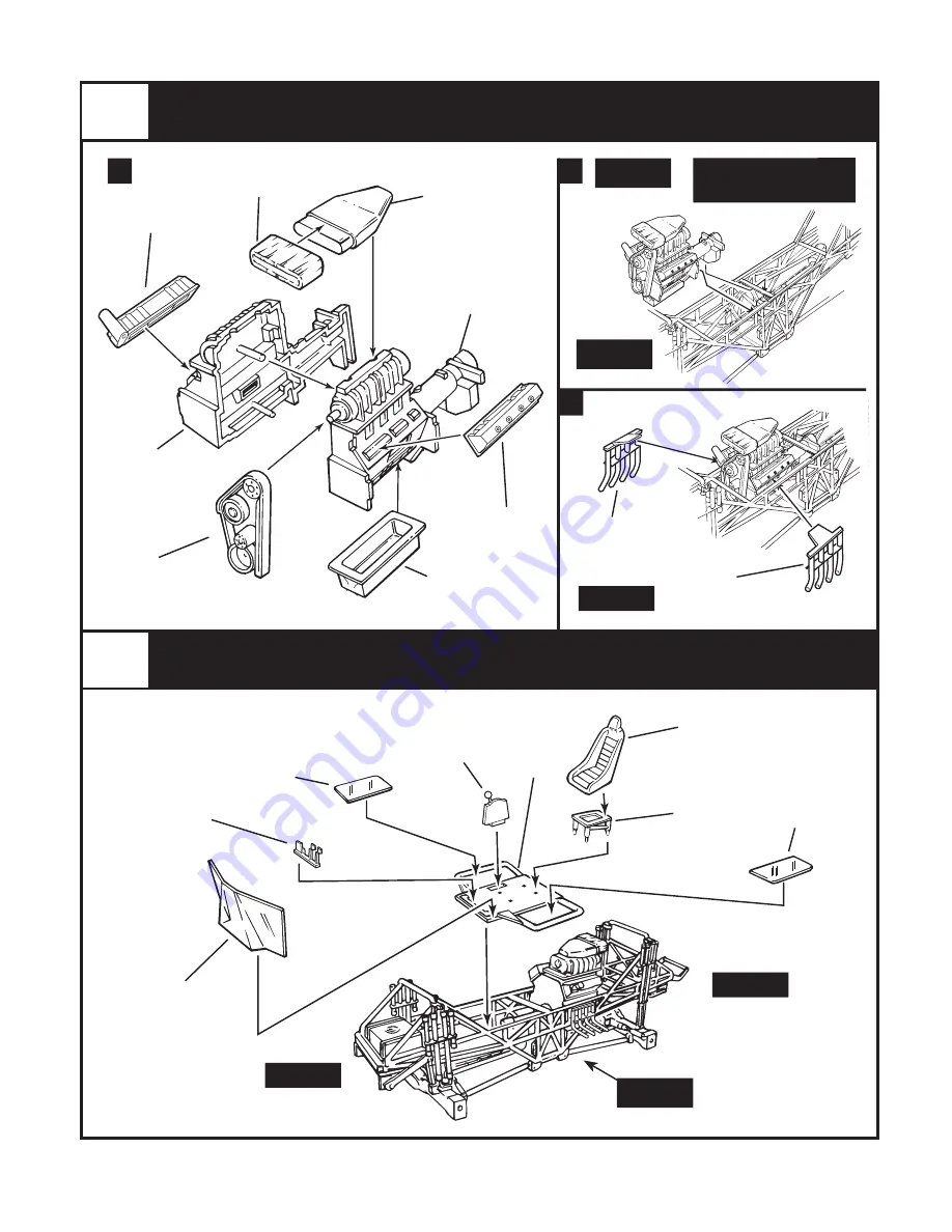 REVELL KIT 1551 Assembly Manual Download Page 3